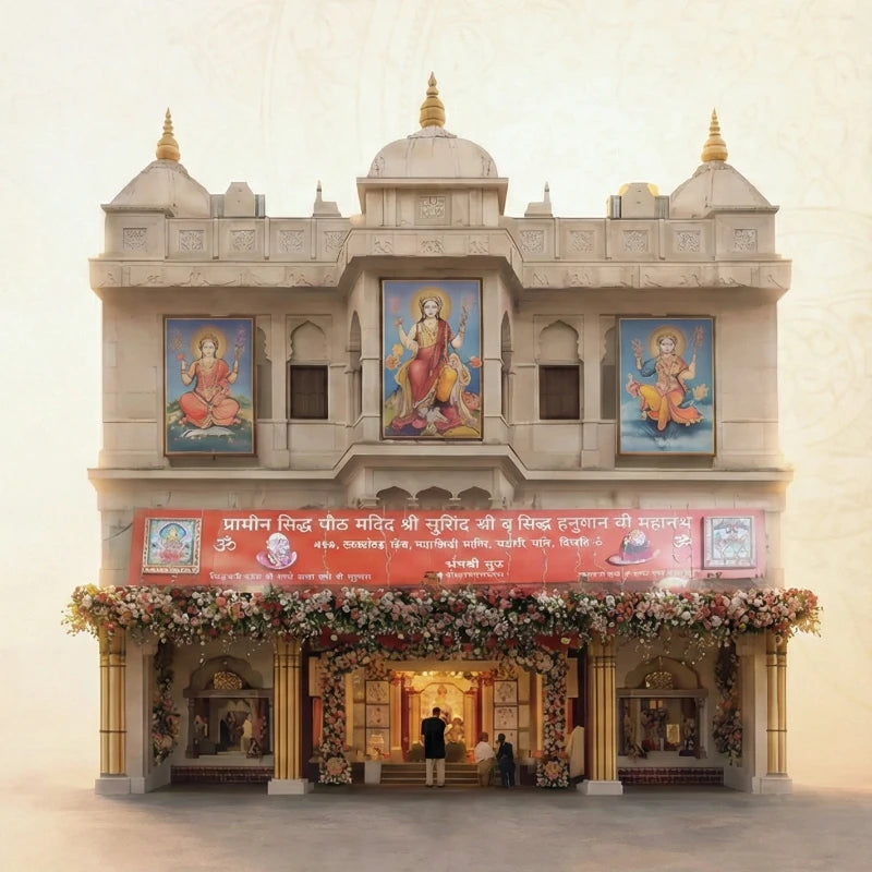 Unable to Visit the Mandir This Diwali?