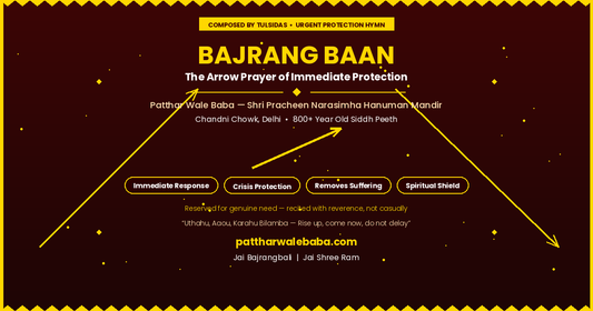 Bajrang Baan The Urgent Prayer That Summons Hanuman Ji's Immediate Protection at Patthar Wale Baba