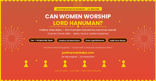 Can Women Worship Lord Hanuman? Everything Every Devotee Should Know at Patthar Wale Baba