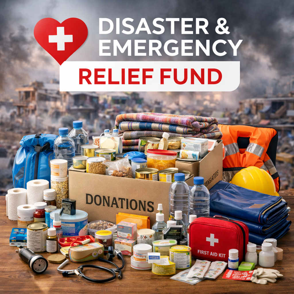 Custom Disaster Relief Seva Contribution