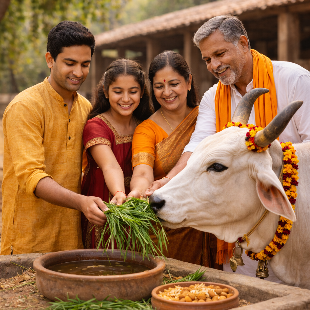 Gau Seva – Feed a Cow for a Day