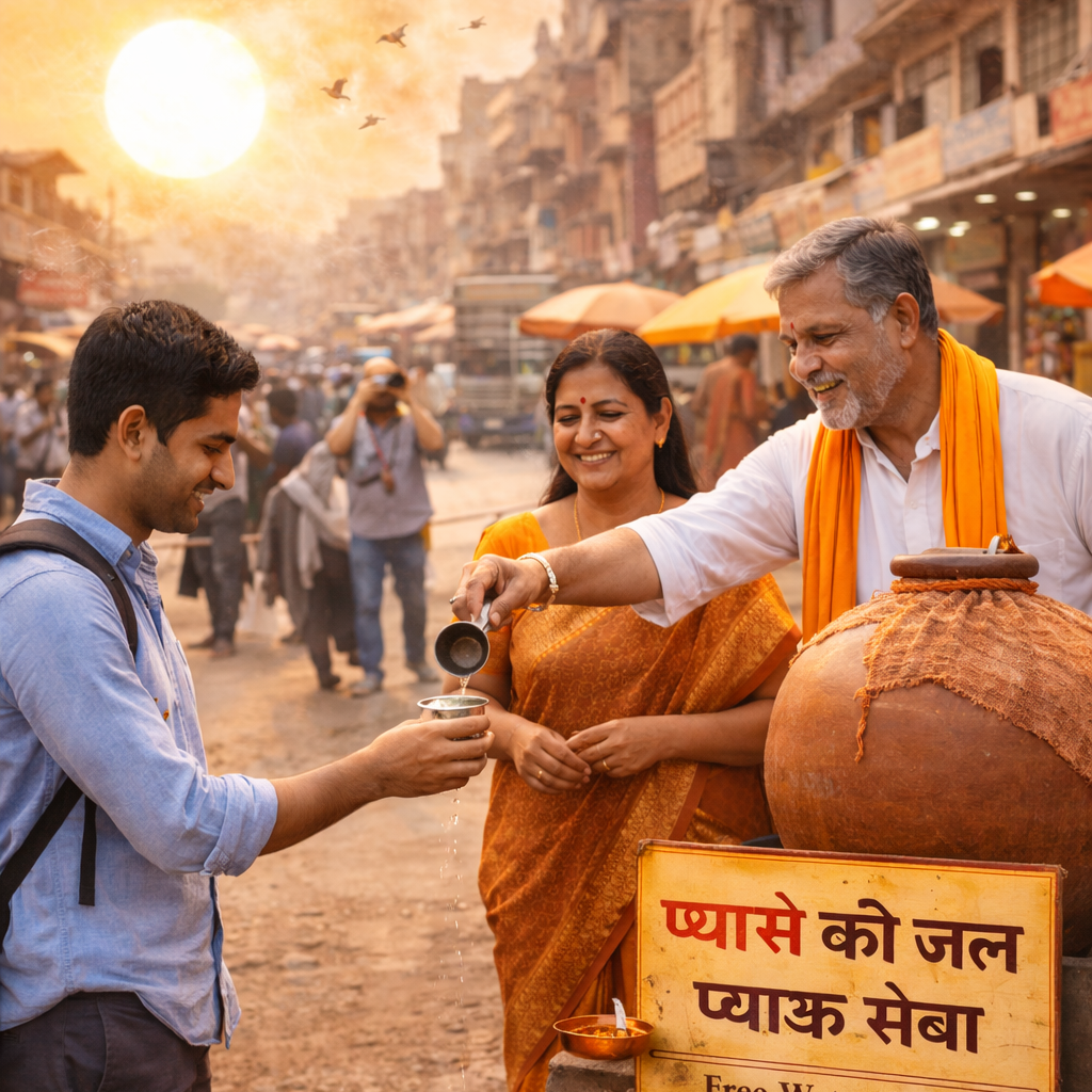 Divya Jal Seva for Sacred Relief