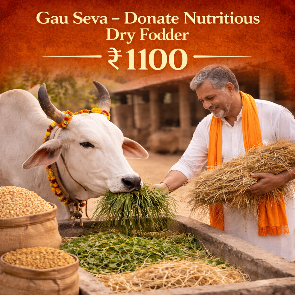 Gau Seva – Donate Nutritious Dry Fodder